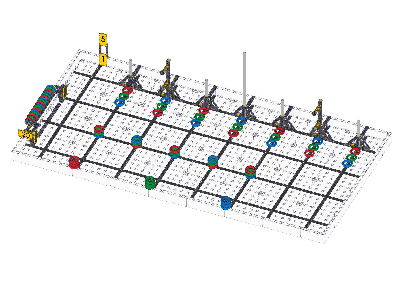 Unofficial: Answered: Tie for Second Place - VIQC Ringmaster (2017-2018  Game) - VEX Forum